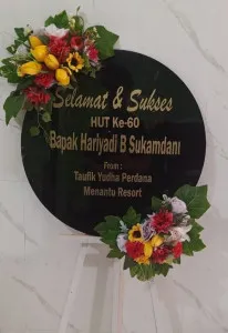 Papan Akrilik Ucapan Ulang Tahun Gunung Kaler
